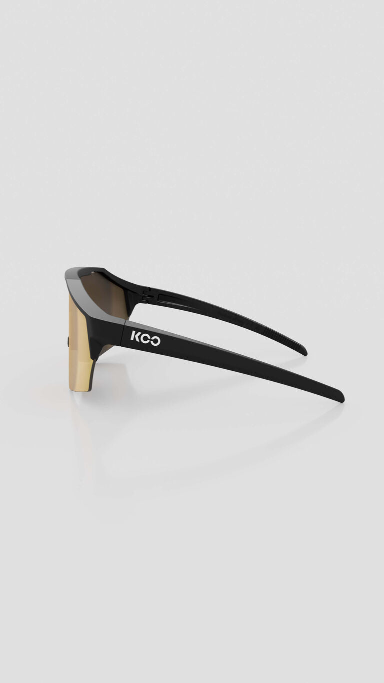 Gafas Koo Alibi Negro mate / Espejo dorado