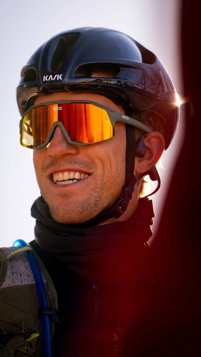 Gafas Koo Demos Verde mate / Espejo naranja