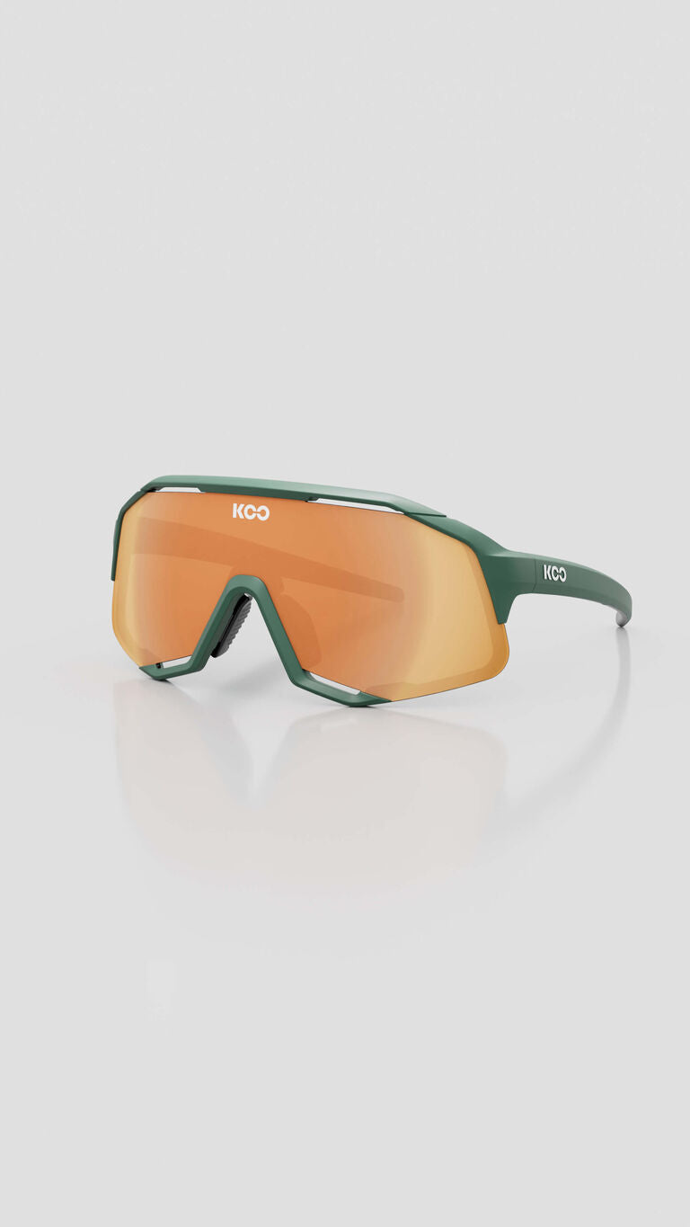 Gafas Koo Demos Verde mate / Espejo naranja