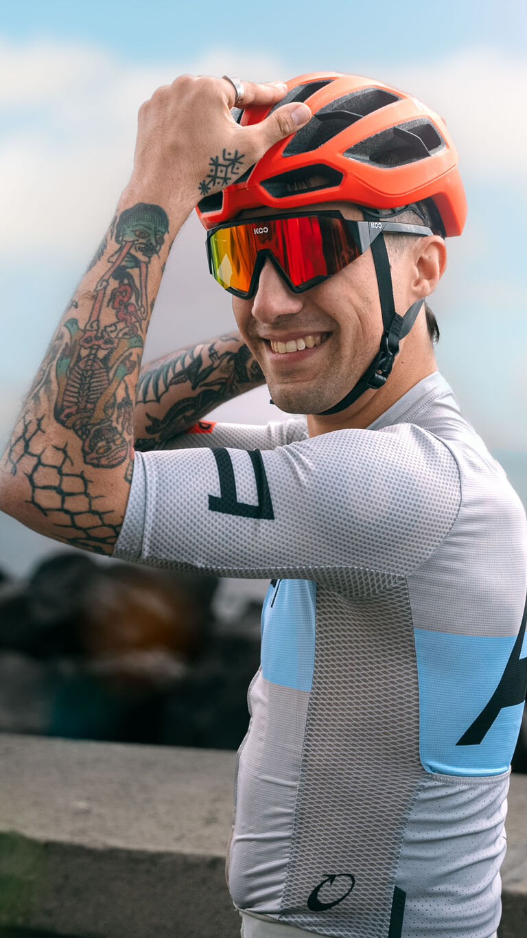 Casco Kask Protón Icon Mandarina mate