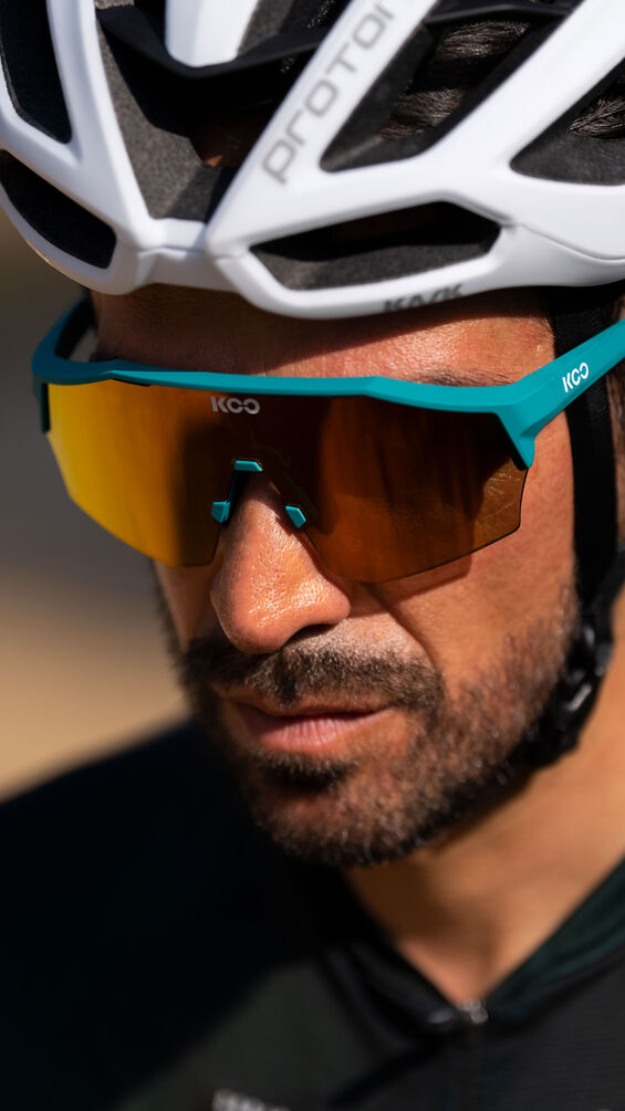 Gafas Koo Alibi Verde persa mate / espejo naranja