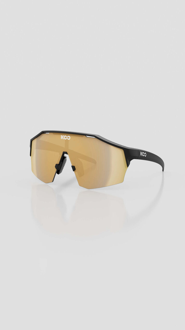 Gafas Koo Alibi Negro mate / Espejo dorado