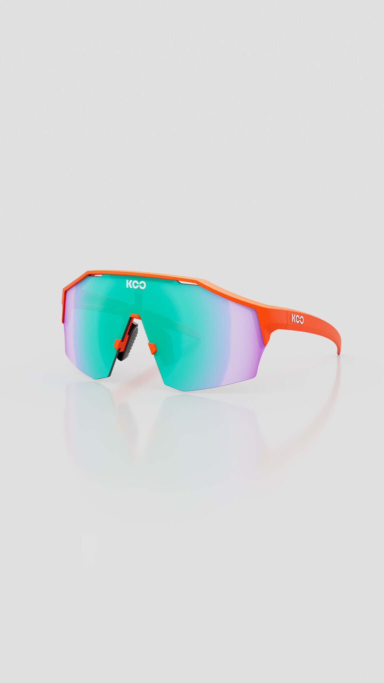 Gafas Koo Alibi Naranja mate / Espejo verde