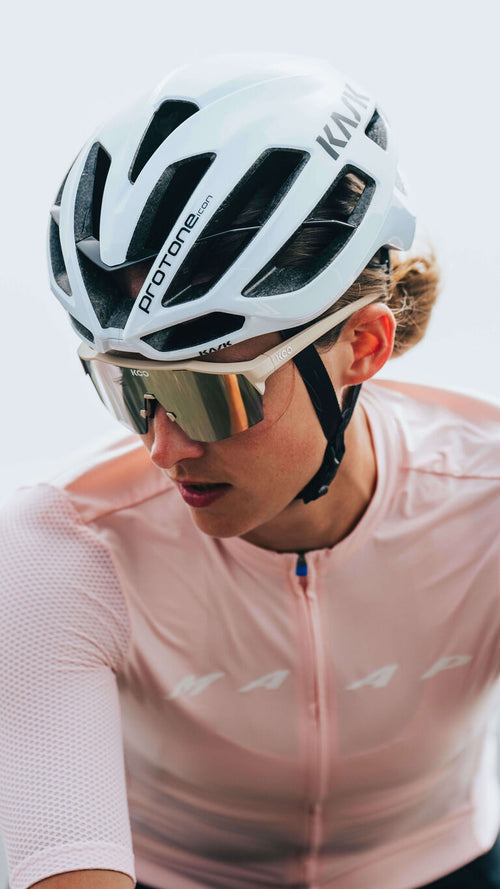 Casco de ciclismo Kask Protón icon Blanco Mate Talla M