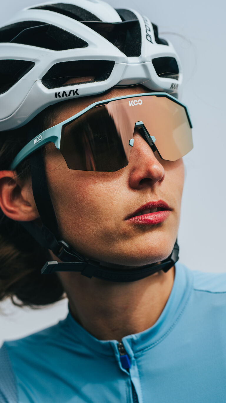 Gafas Koo Alibi Espejo azul puerto mate/cobre