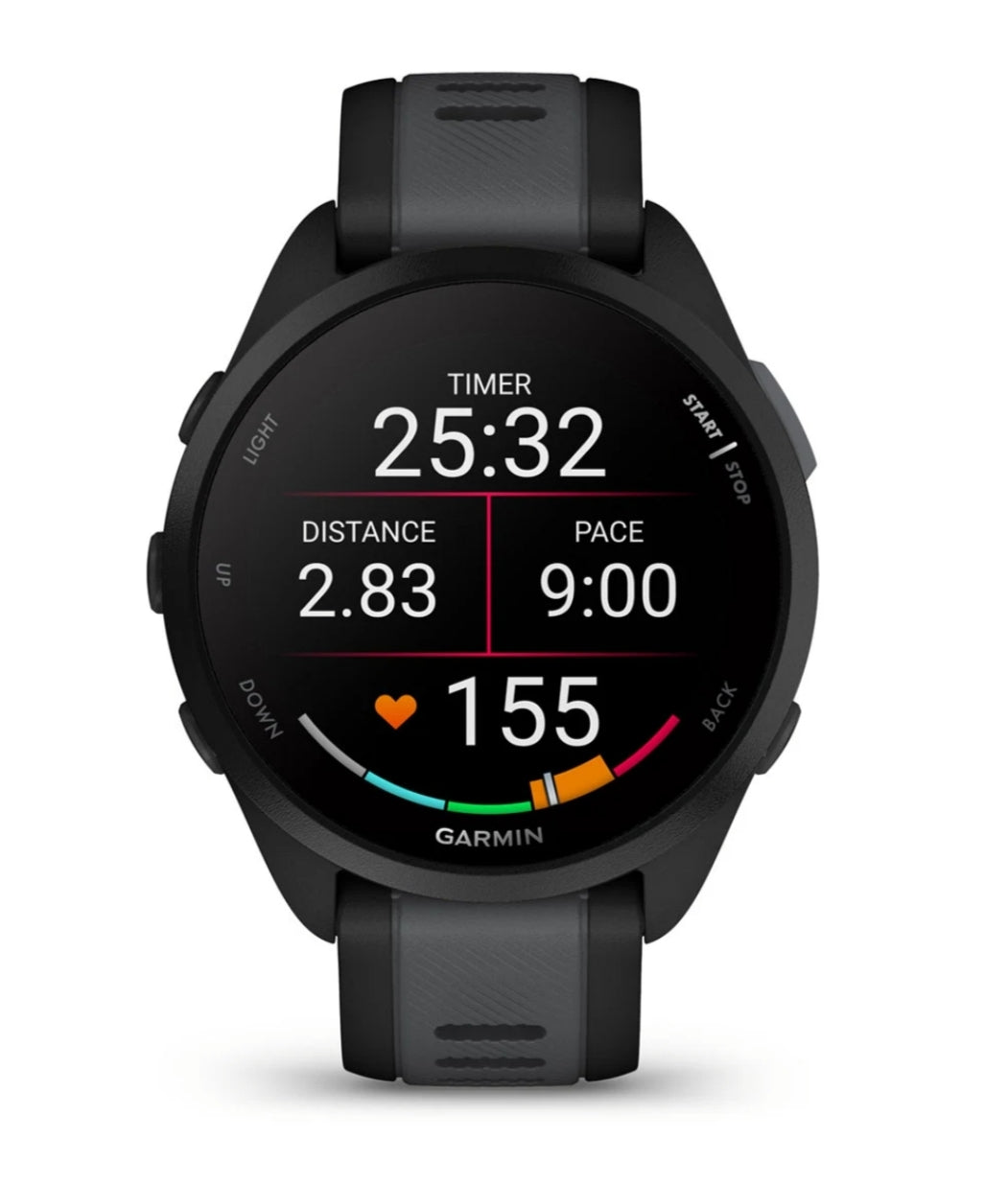 Reloj Negro Forerunner® 165 Música