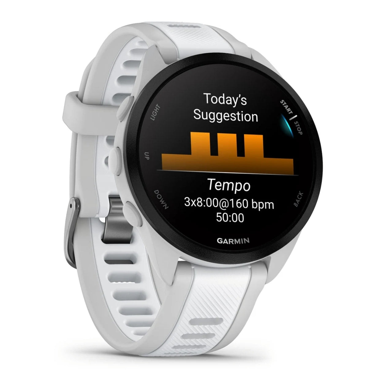 Reloj Blanco Forerunner® 165 Música
