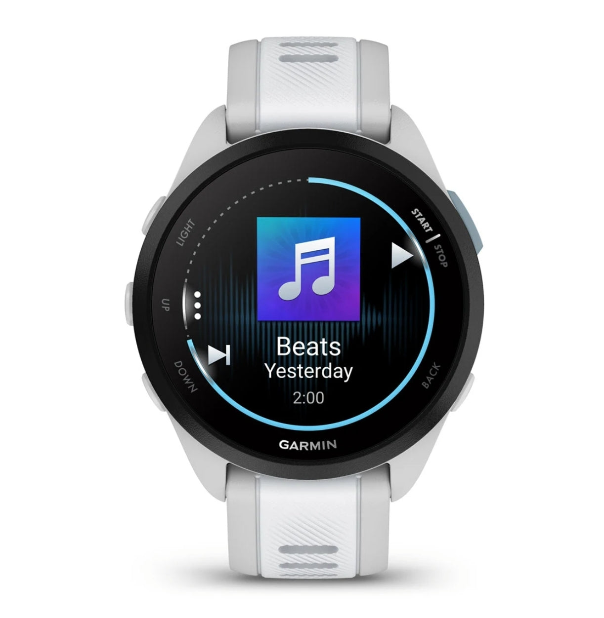 Reloj Blanco Forerunner® 165 Música