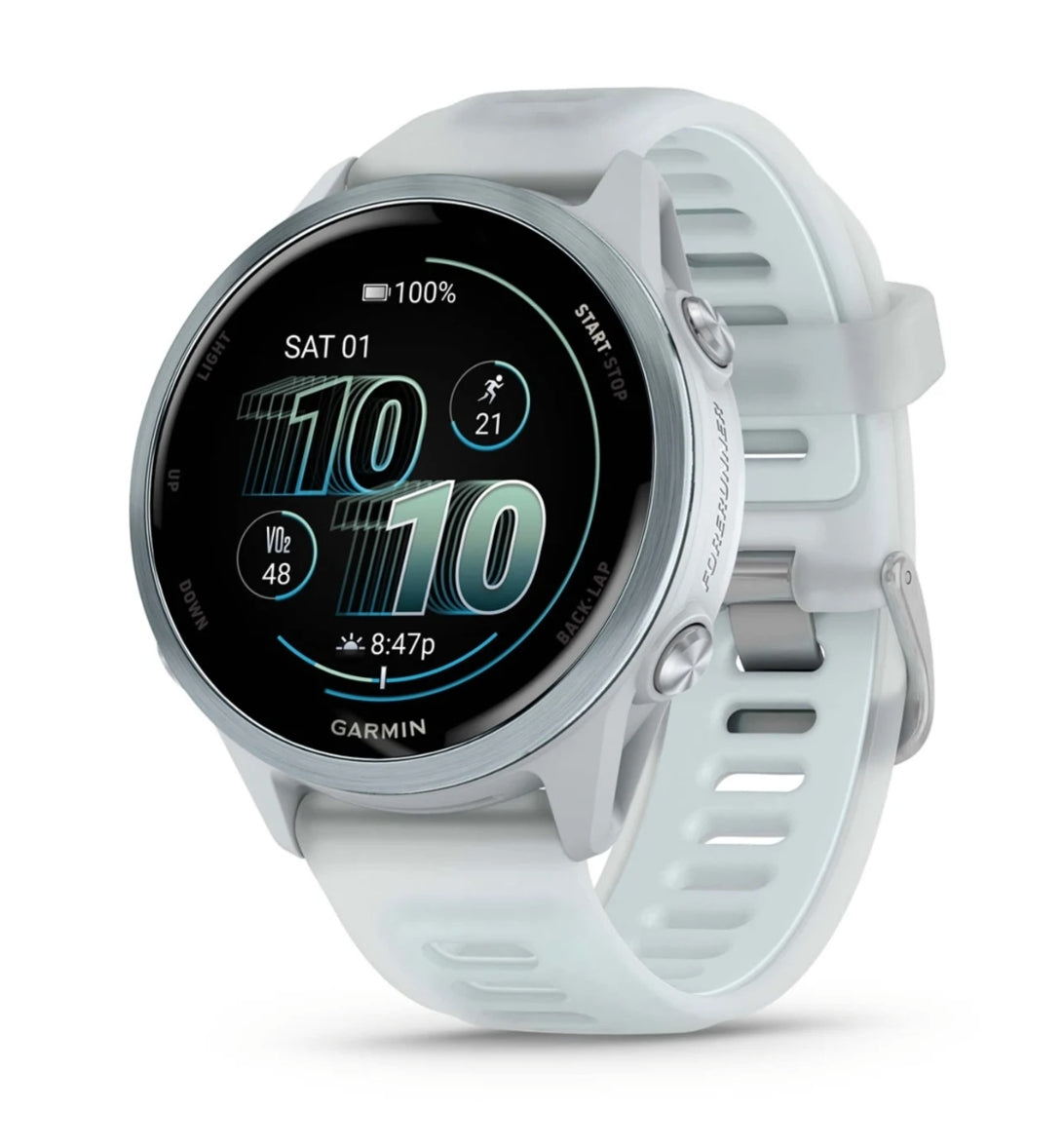 Reloj piedra blanca Garmin Forerunner® 570 music