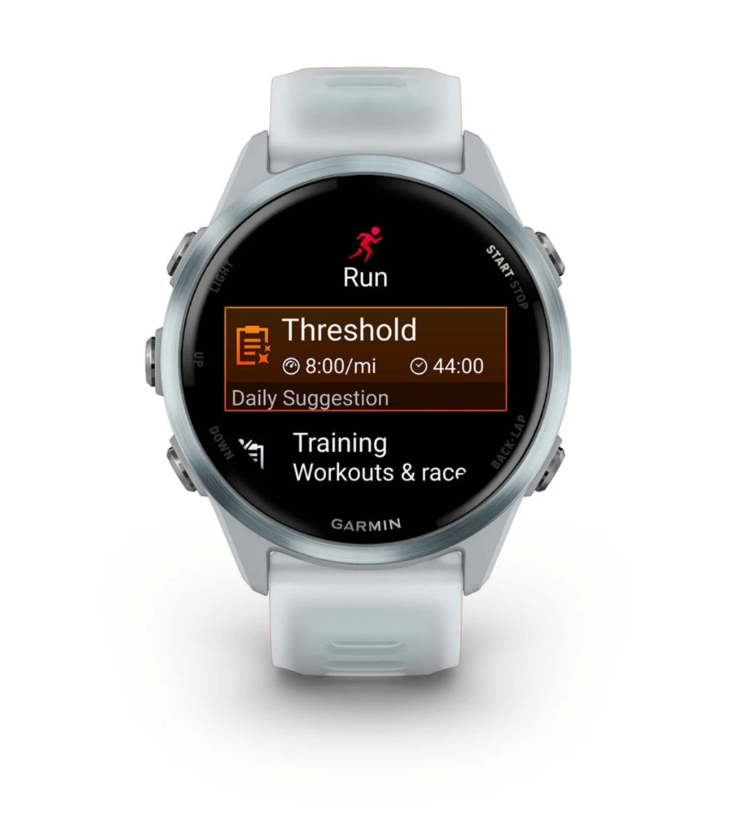 Reloj piedra blanca Garmin Forerunner® 570 music
