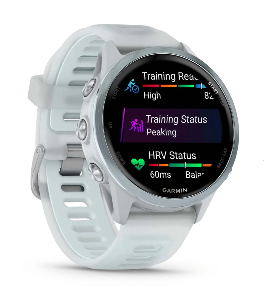 Reloj piedra blanca Garmin Forerunner® 570 music