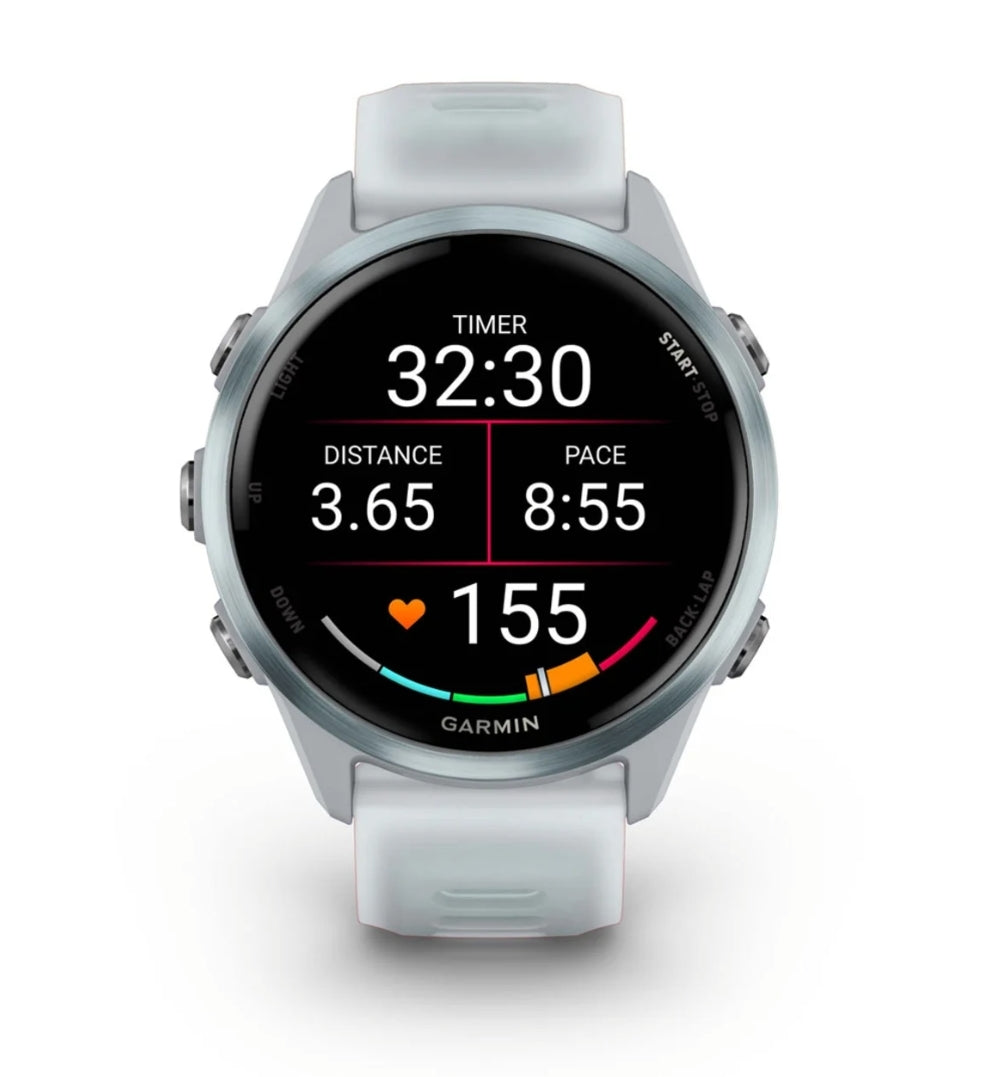 Reloj piedra blanca Garmin Forerunner® 570 music