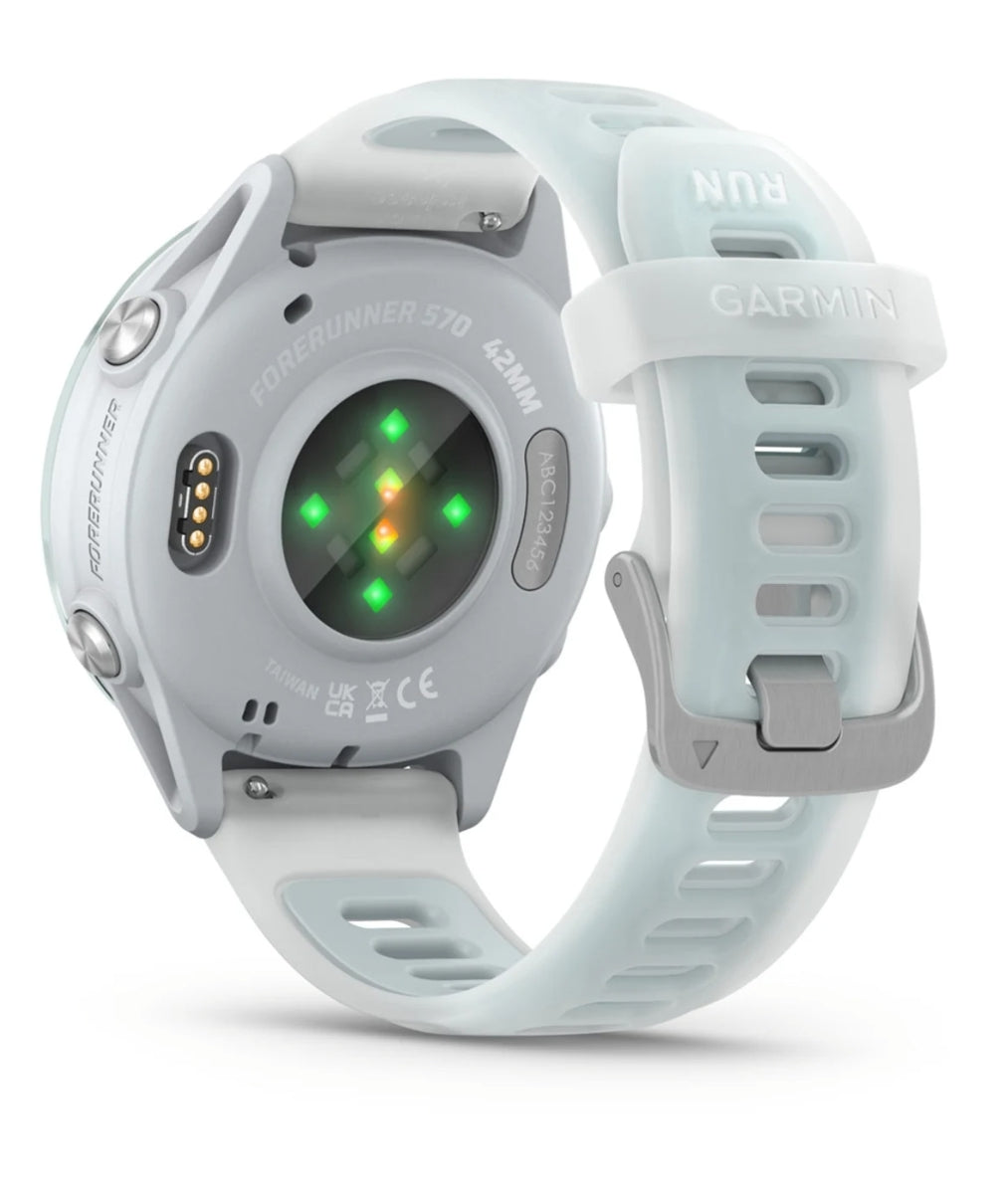 Reloj piedra blanca Garmin Forerunner® 570 music