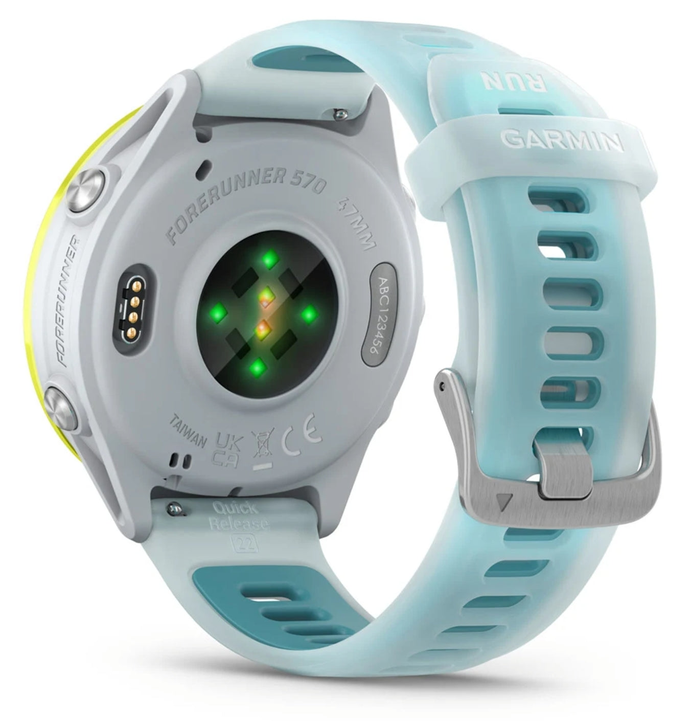 Reloj Garmin piedra blanca y turquesa Garmin Forerunner® 570 music