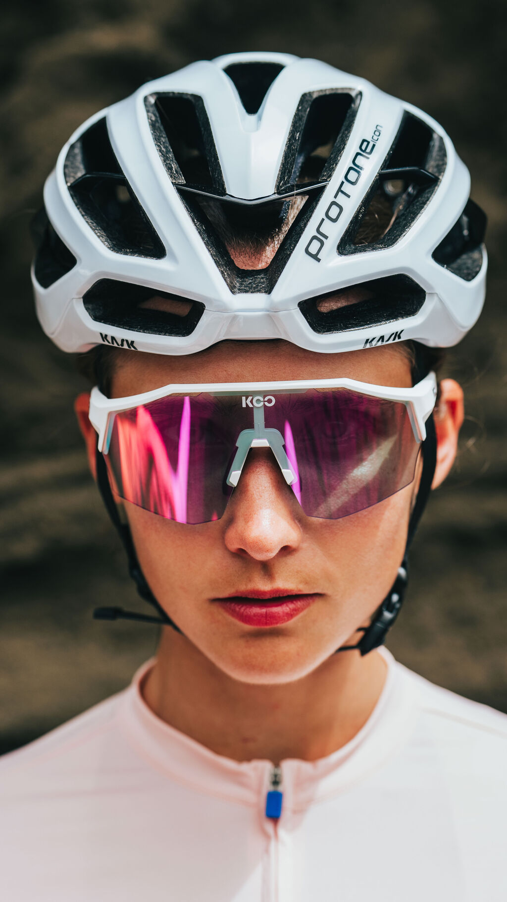 Gafas Koo Alibi Espejo fucsia fotocromático blanco mate