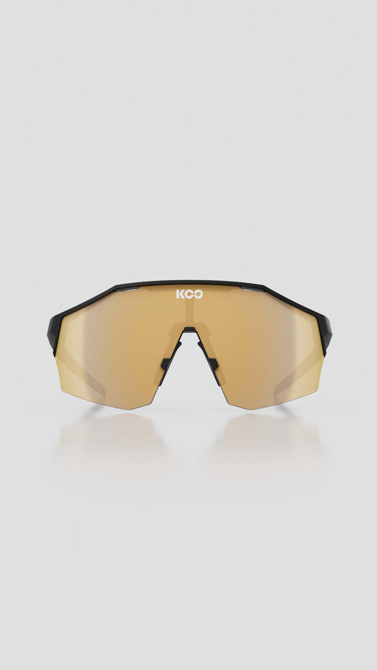 Gafas Koo Alibi Negro mate / Espejo dorado