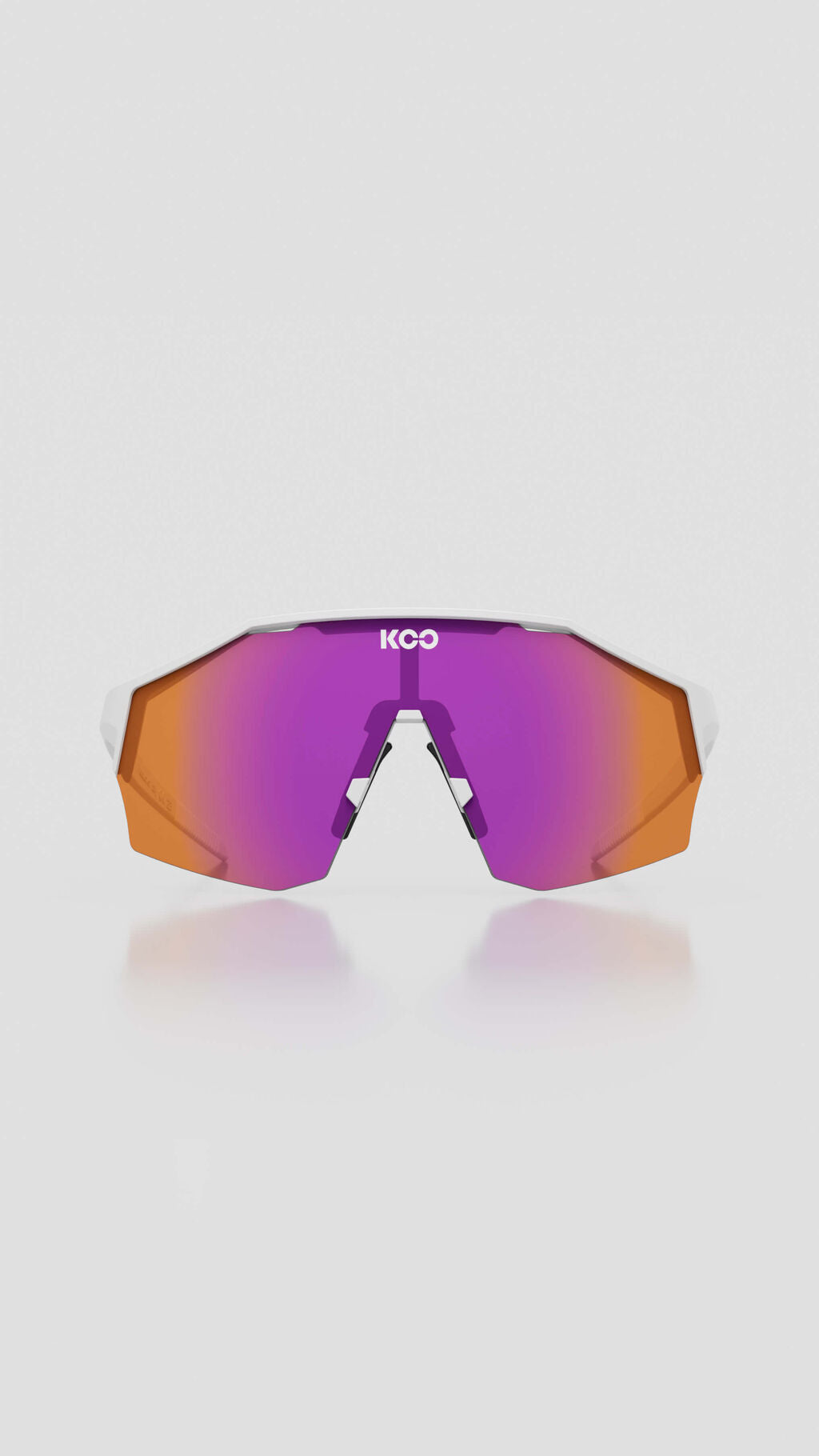 Gafas Koo Alibi Espejo fucsia fotocromático blanco mate