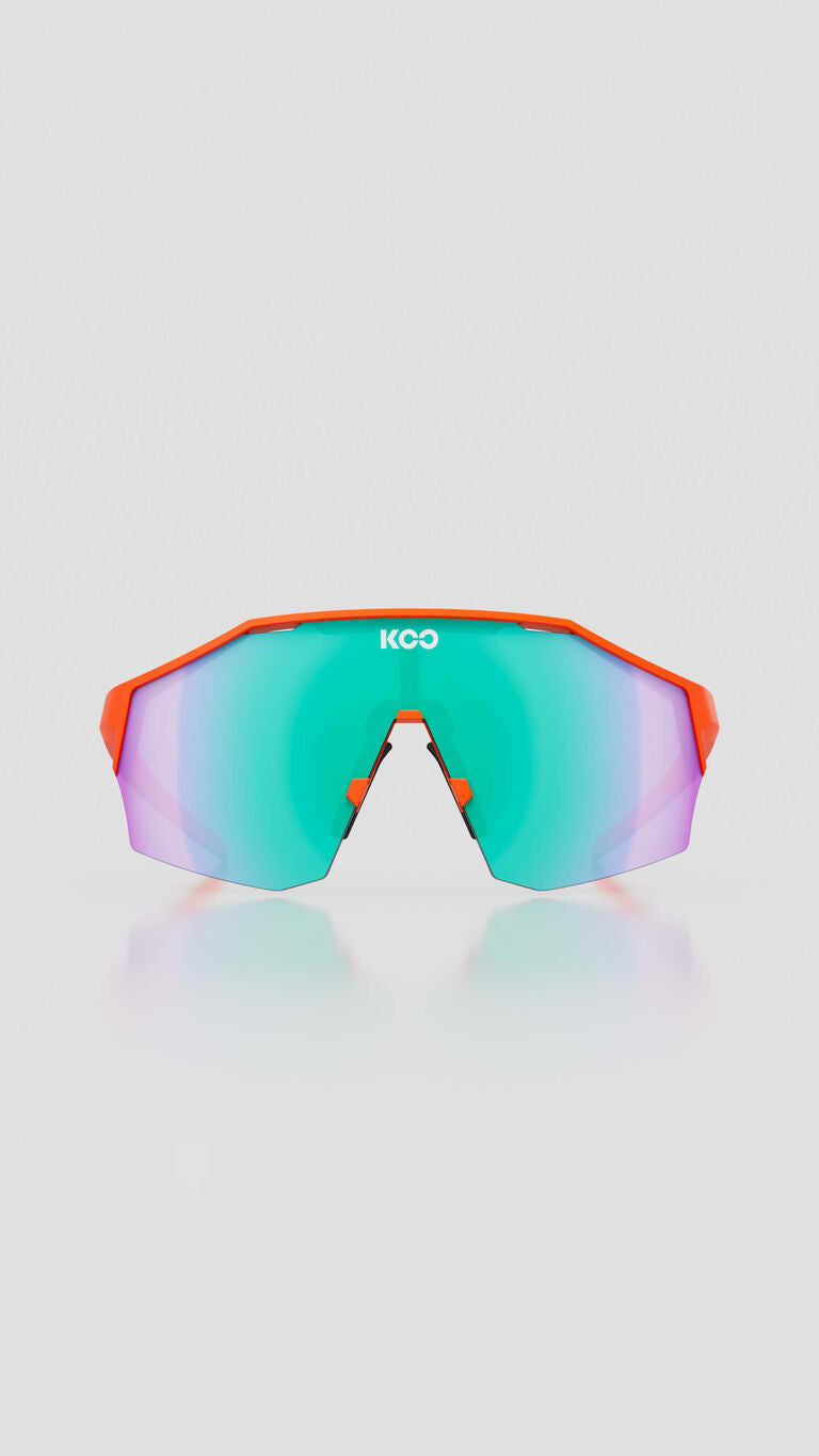 Gafas Koo Alibi Naranja mate / Espejo verde