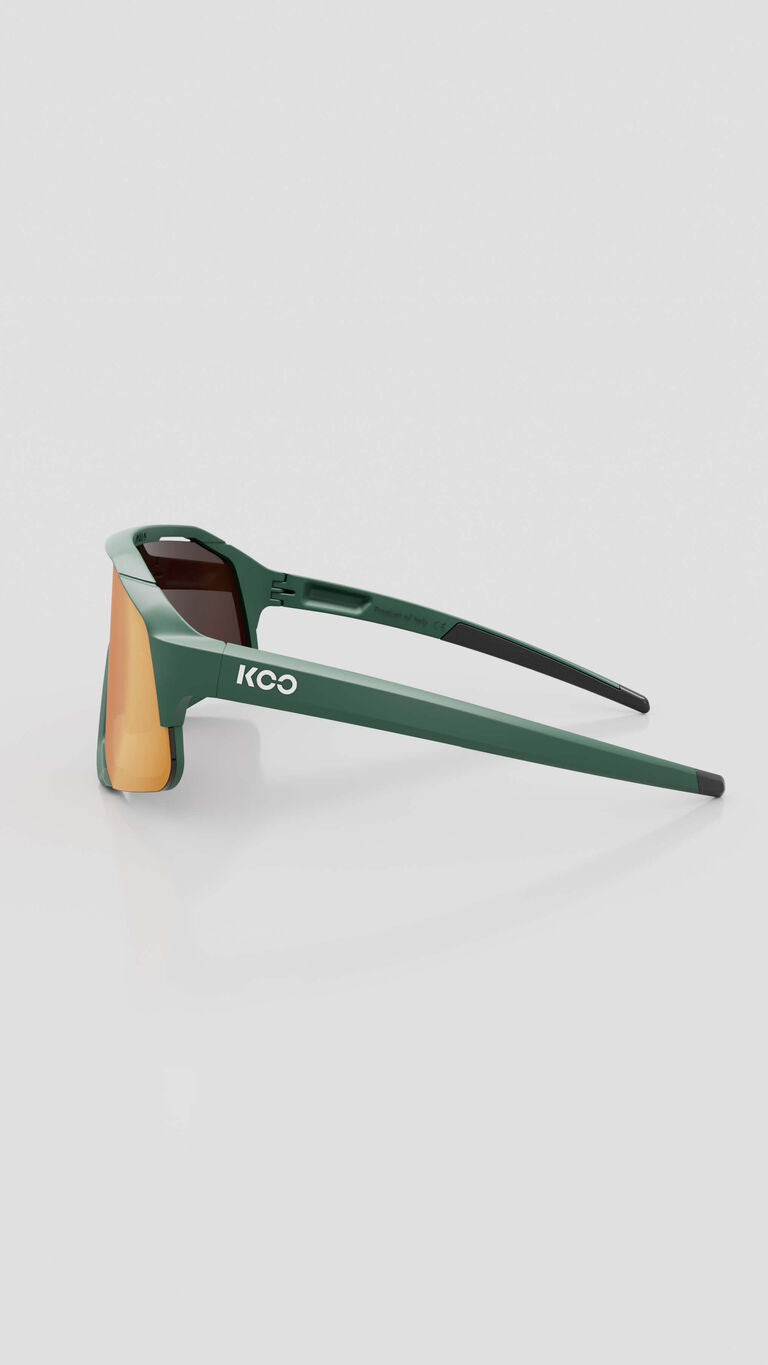 Gafas Koo Demos Verde mate / Espejo naranja